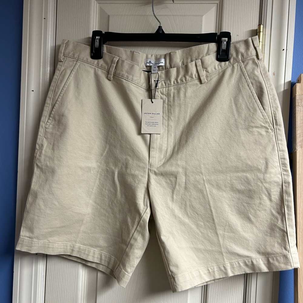 Peter Millar Crown Men's Pilot Twill Short New With Tags